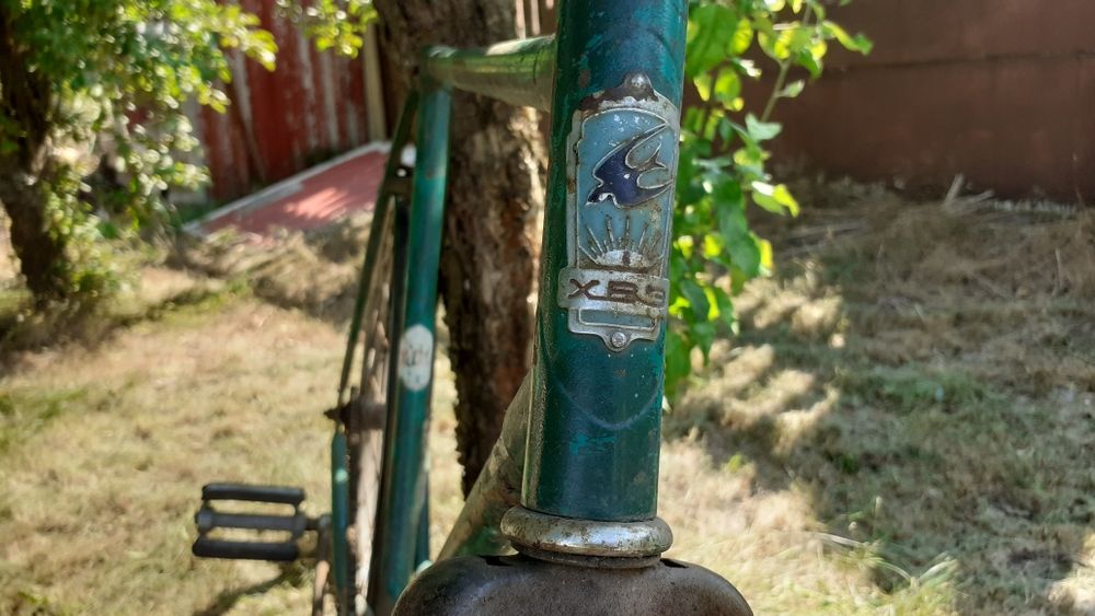 Stary, męski rower "Ukraina", PRL, ZSRR