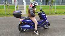 Skuter elektryczny EFUN Tiger 7000W, 100 km/h, używany