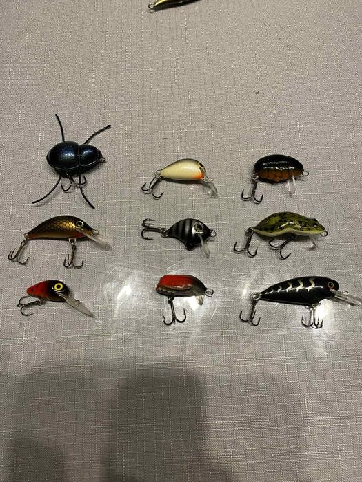 Woblery kleniowe, pstrągowe, okoniowe sztuczna przynęta