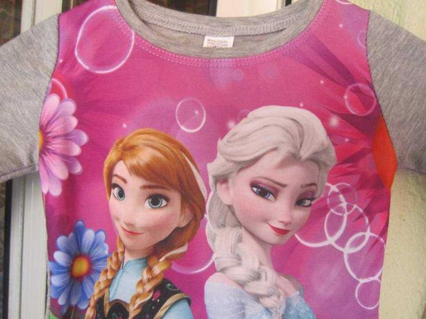 Camisola Elsa Frozen p/ menina - NOVA - Cor Cinzenta - Tamanho 2