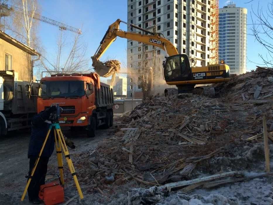 Вивіз будівельного сміття самосвалами погрузка з дачних ділянок заводі