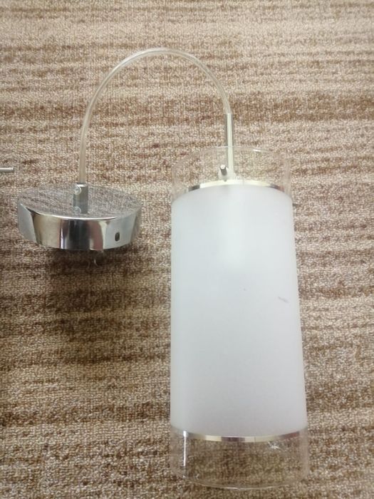 Zestaw trzech lamp plus kinkiet