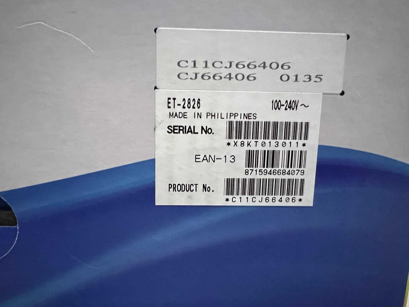 Epson EcoTank ET-2826 струйный принтер НОВЫЙ!