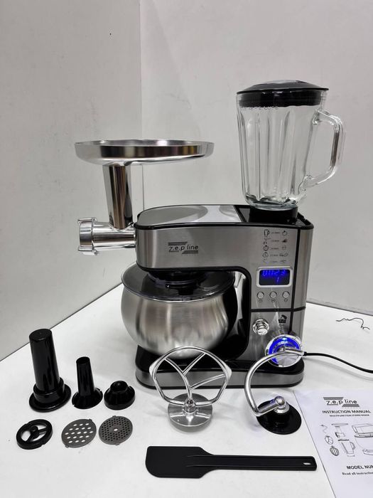 РОЗПРОДАЖ до 40%‼️Кухонний комбайн Зеплайн Zepline ZP-135 + ГАРАНТІЯ