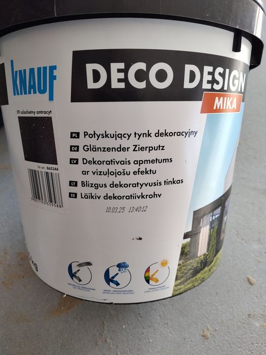 Knauf deco mika szlachetny antracyt 09