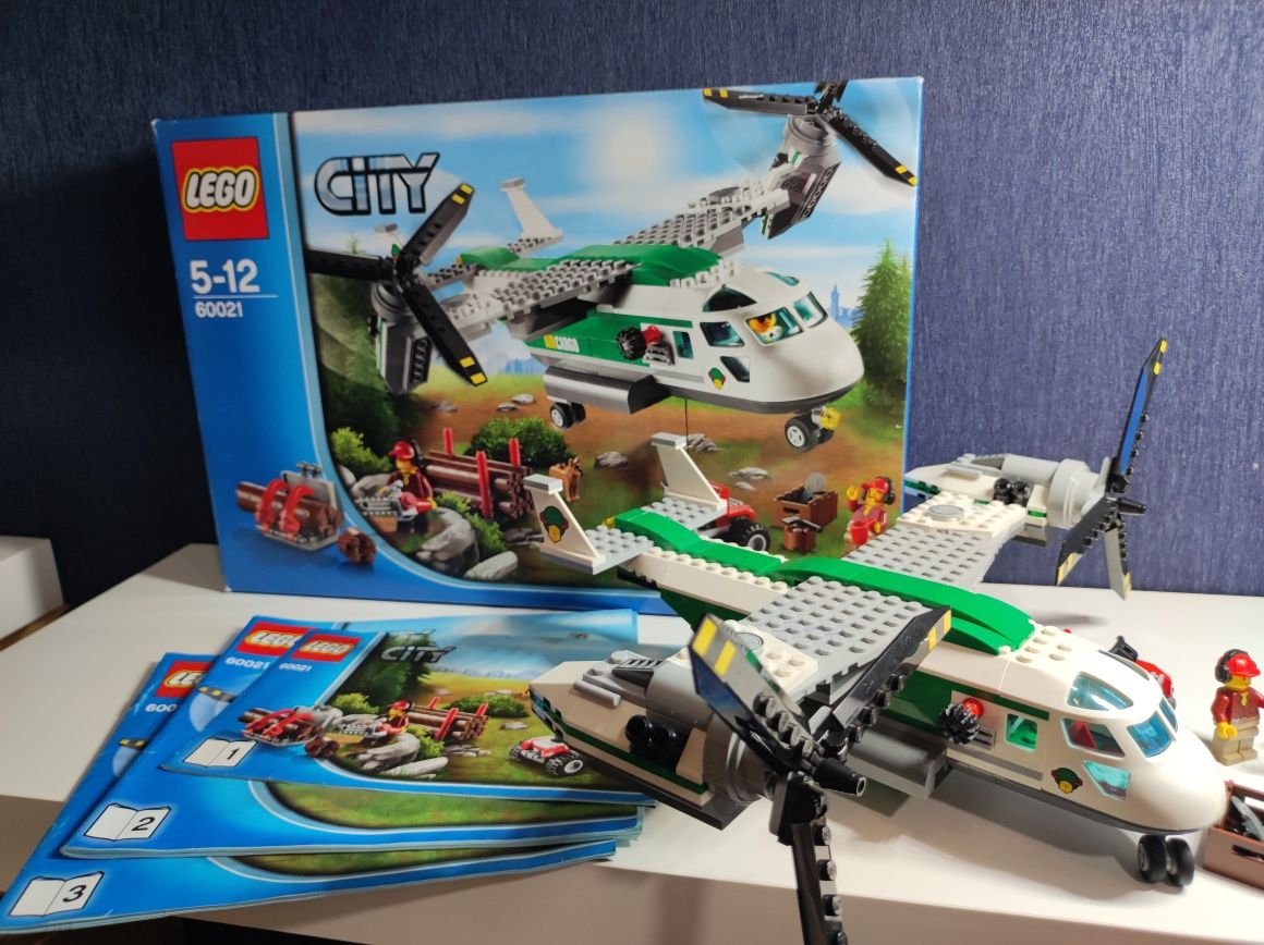 Lego City 60021 Wirolot - samolot towarowy