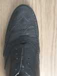 Półbuty Don Donna, r.38, skóra naturalna, stylowe, czarne.