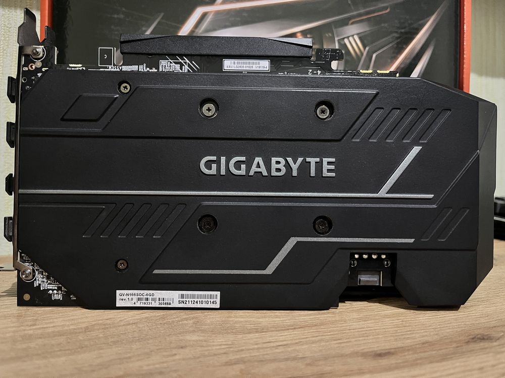 GTX1660 Super Gigabyte ігрова відеокарта
