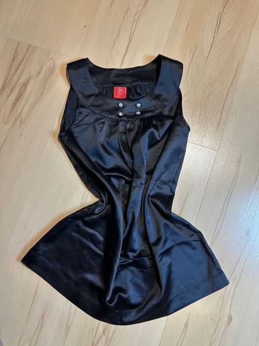 Tiffi Top bez ramion czarny