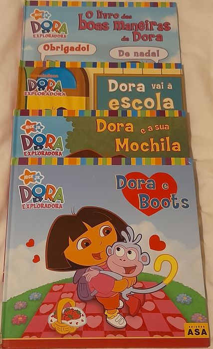 Lote de 17 Livros – Dora a Exploradora (Capa Dura)