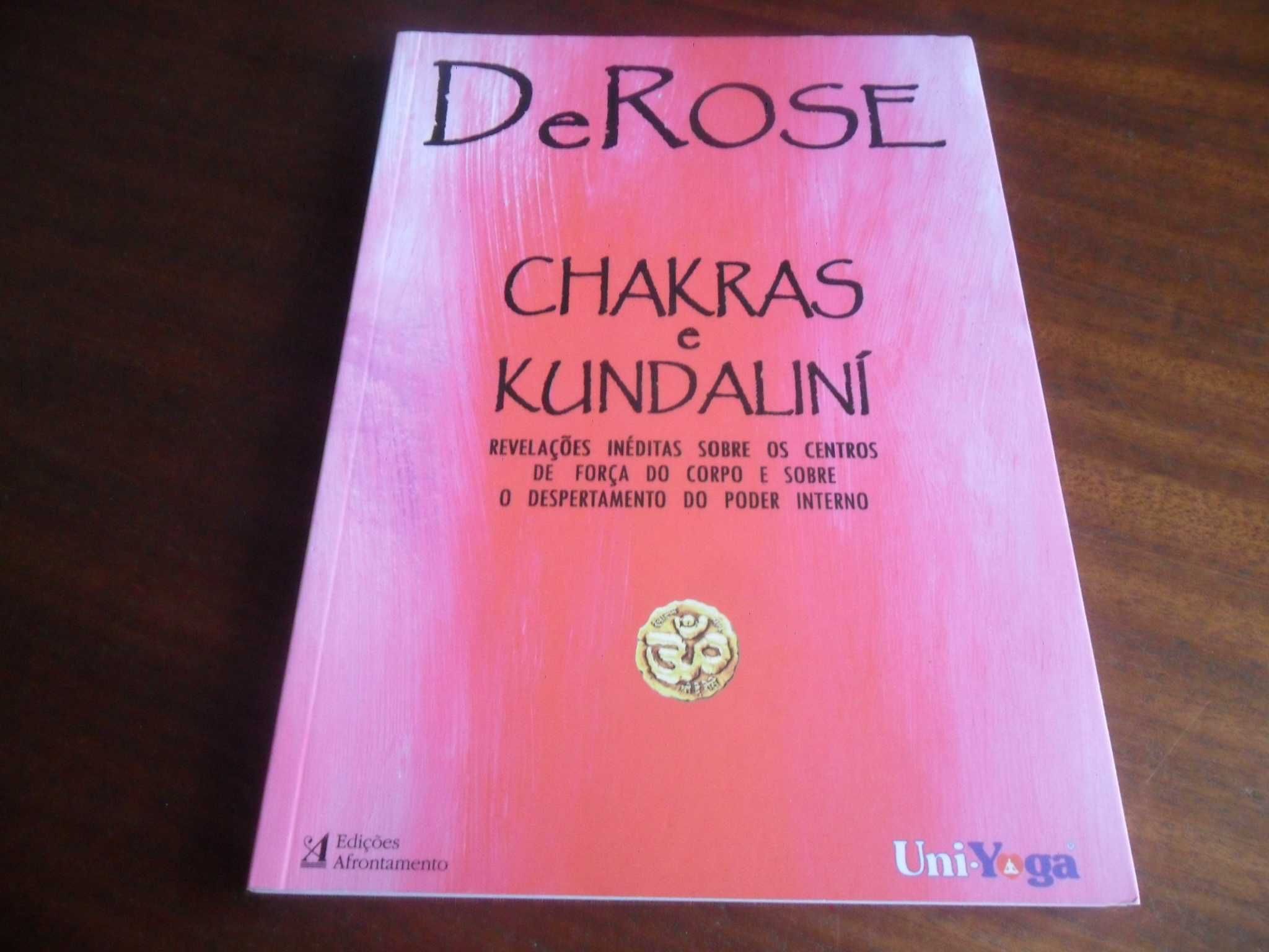 "Chakras Kundalini e Poderes Paranormais" de de Mestre DeRose - 1ª Ed.