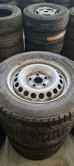 Шини зима nokian 215×65r16c Диски volkswagen t5 5/120 (#6)