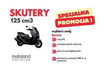 Kymco  Skuter Kymco Skytown 125, Rybnik, PROMOCJA , Raty 0%