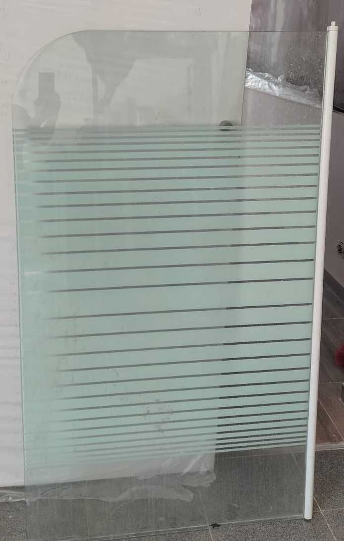 Divisória de banheira vidro 6 mm bom estado