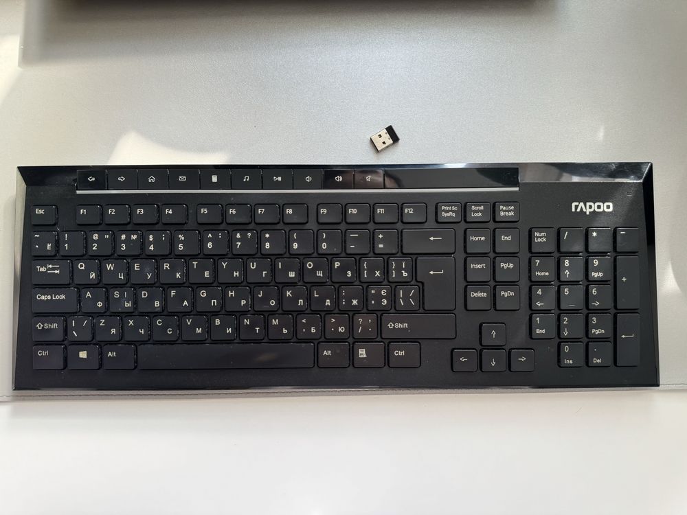 Клавітура RAPPO 8200p wireless keyboard (без мишки)
