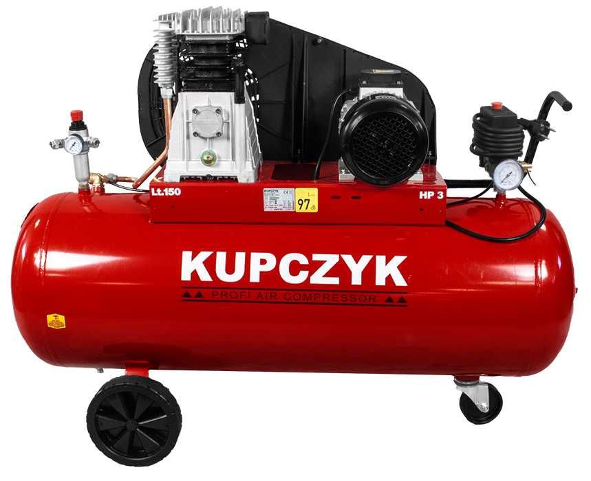 Kompresor Tłokowy Sprężarka Kupczyk 150 L 2,2 KW 230V Dostawa 0zł 24h