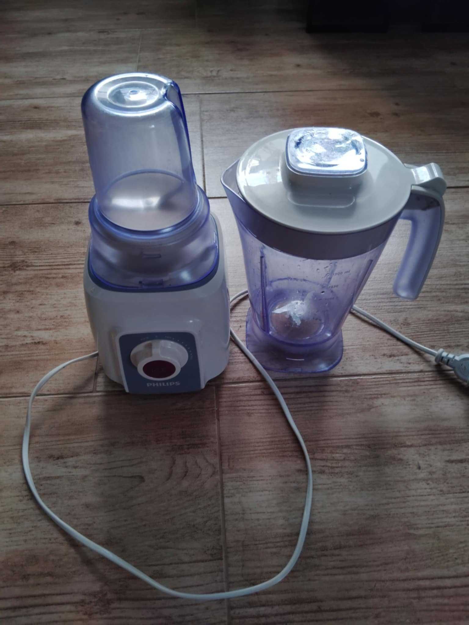 Philips kielichowy blender + młynek 2w1 HR2161/40