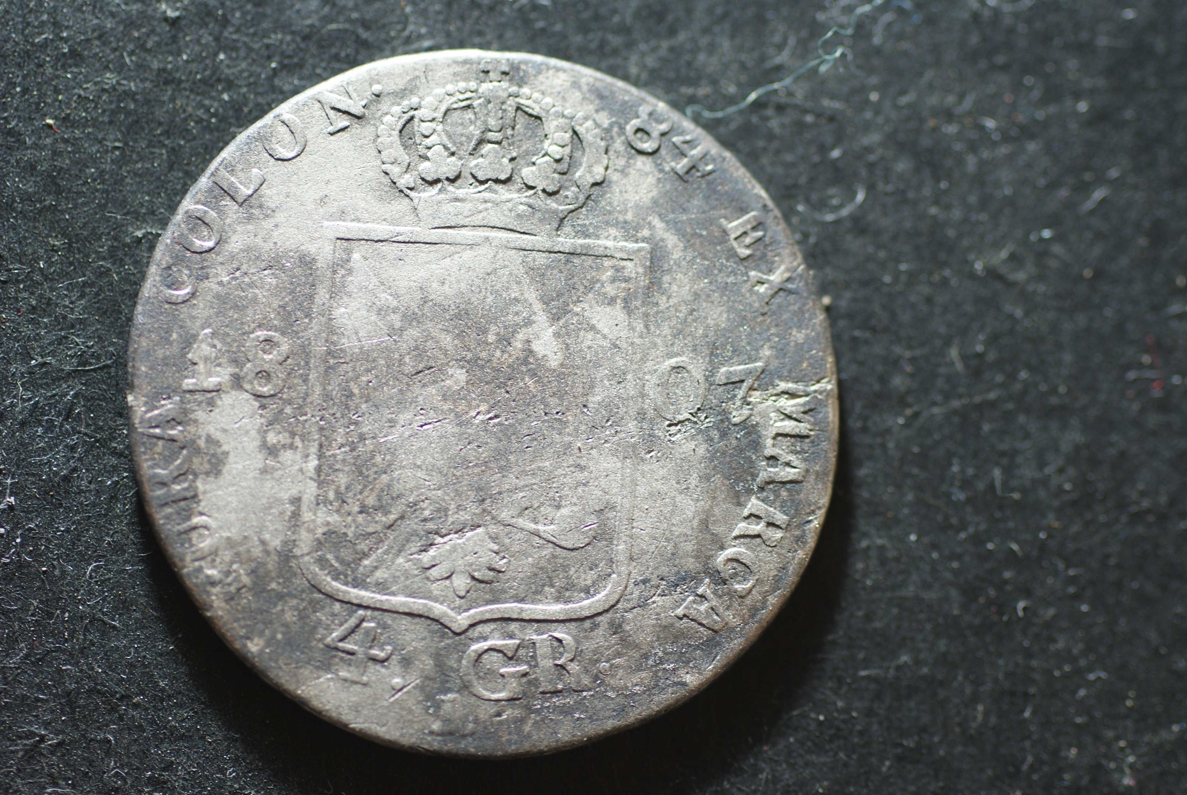 4 grosze 1807 Fryderyk Wilhelm III Prusy Berlin