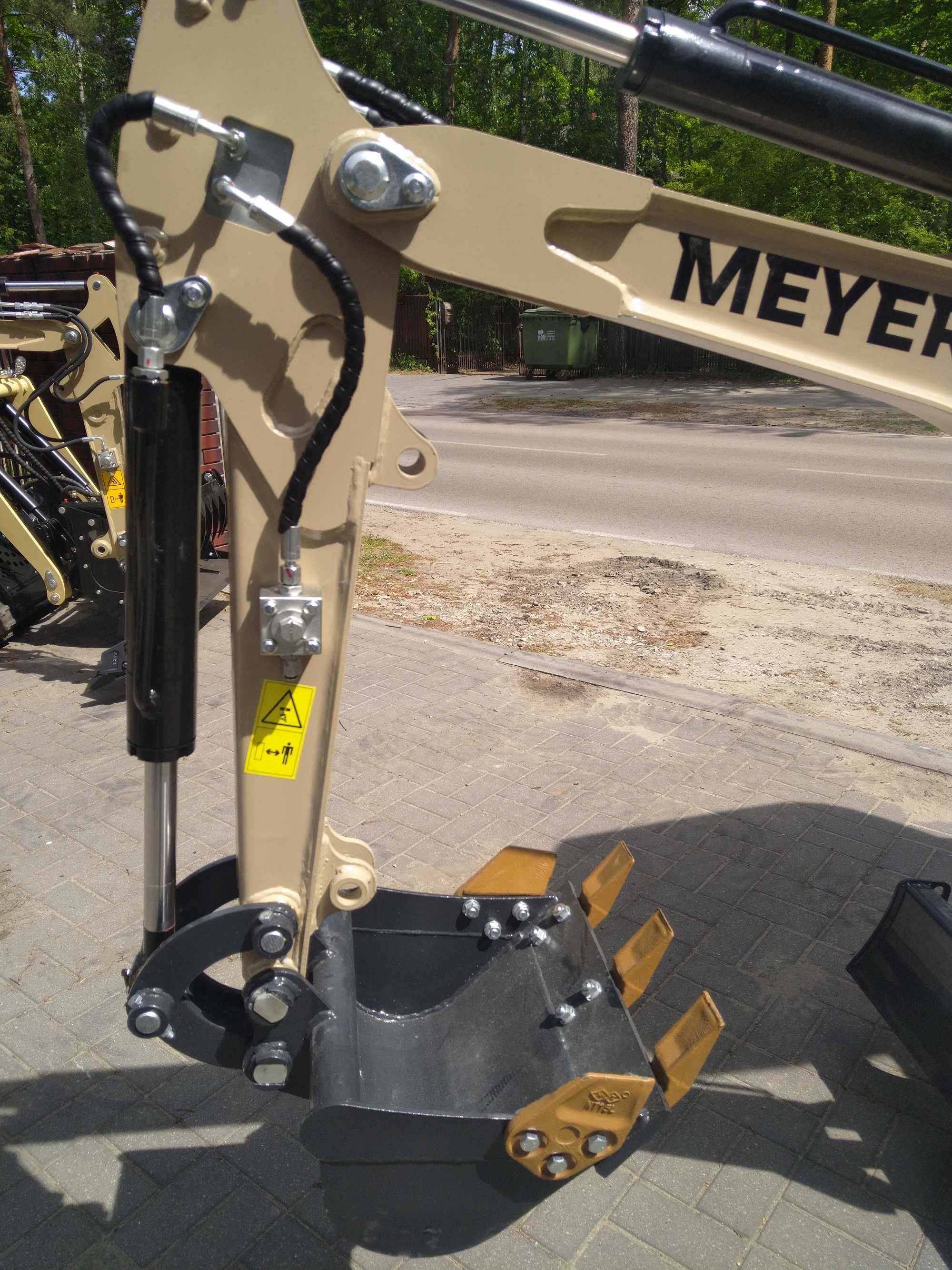 Minikoparka gąsienicowa Meyer EX10 Mazowieckie