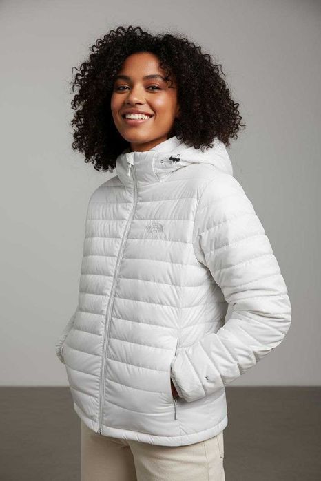 Белая пуховая куртка The North Face Gore-Tex, р. L/XL