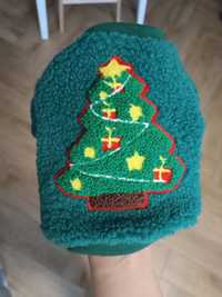 Zimowe świąteczne ubranko sweterek dla psa