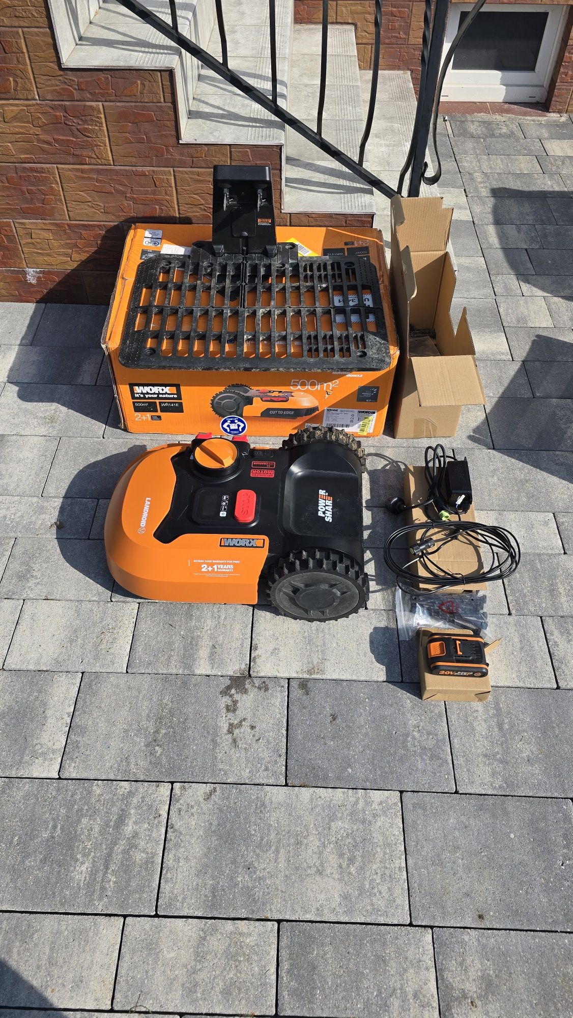 Worx wr141e 500m2