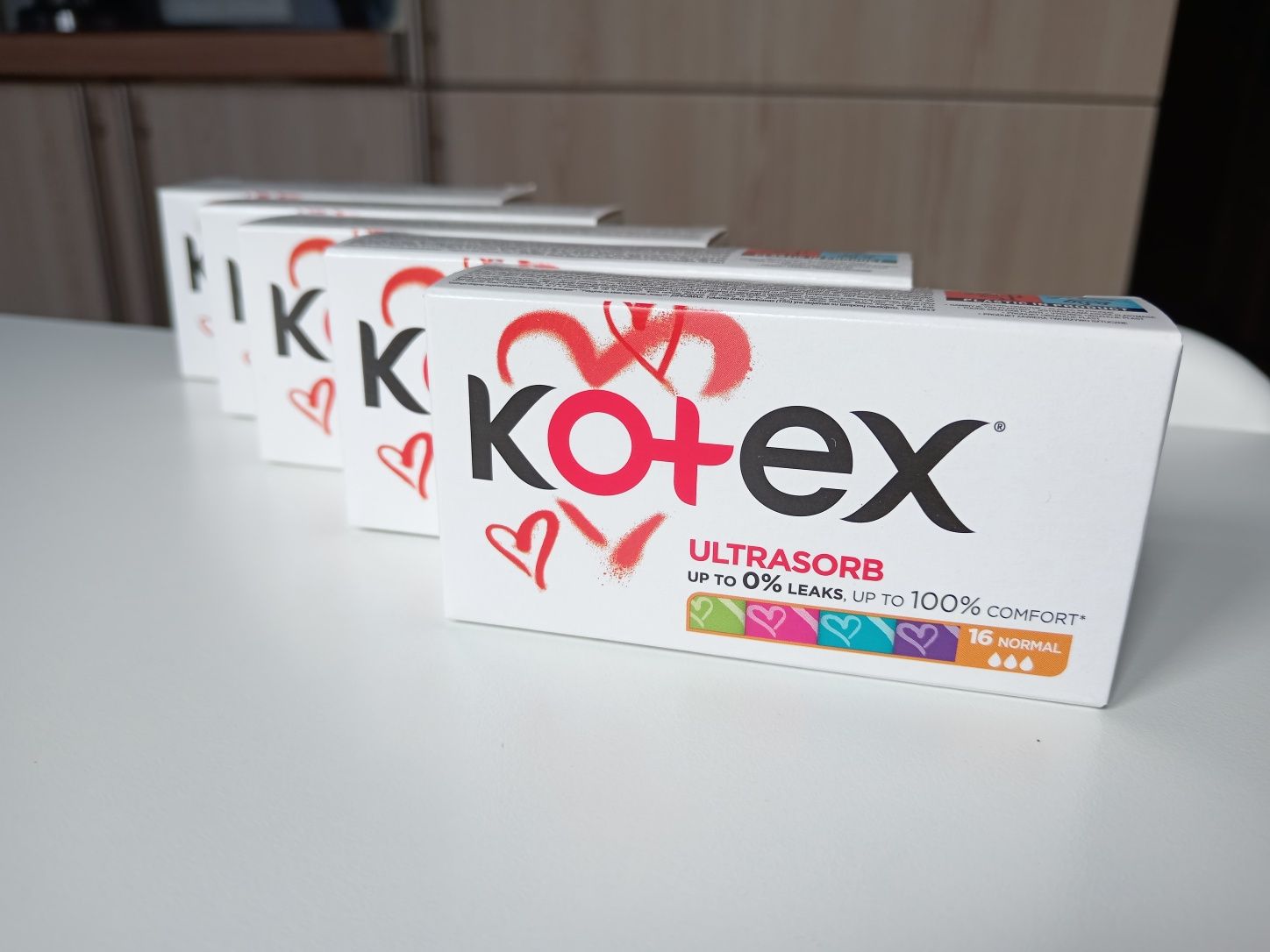 тампони гігієнічні Kotex Normal 16 шт. 380 за всі