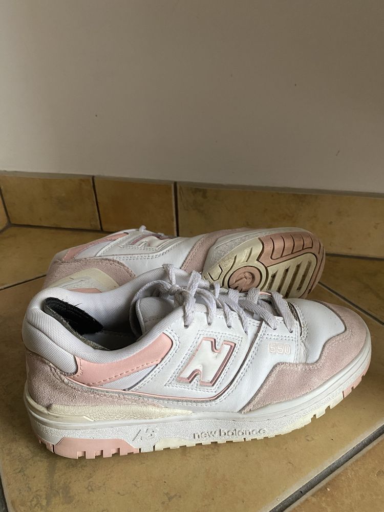 New balance 550 różowe pink 38