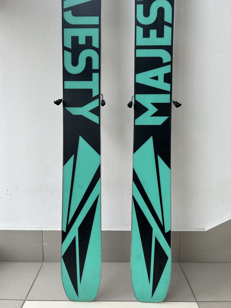 NOWE Narty Freeride Majesty Knife + wiązania Marker Duke EPF  Freeski