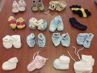 Carapins/meias/luvas/sapatos bebé
