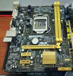 Продаю материнську плату asus h81m-k з процесором. Повністю робочі!