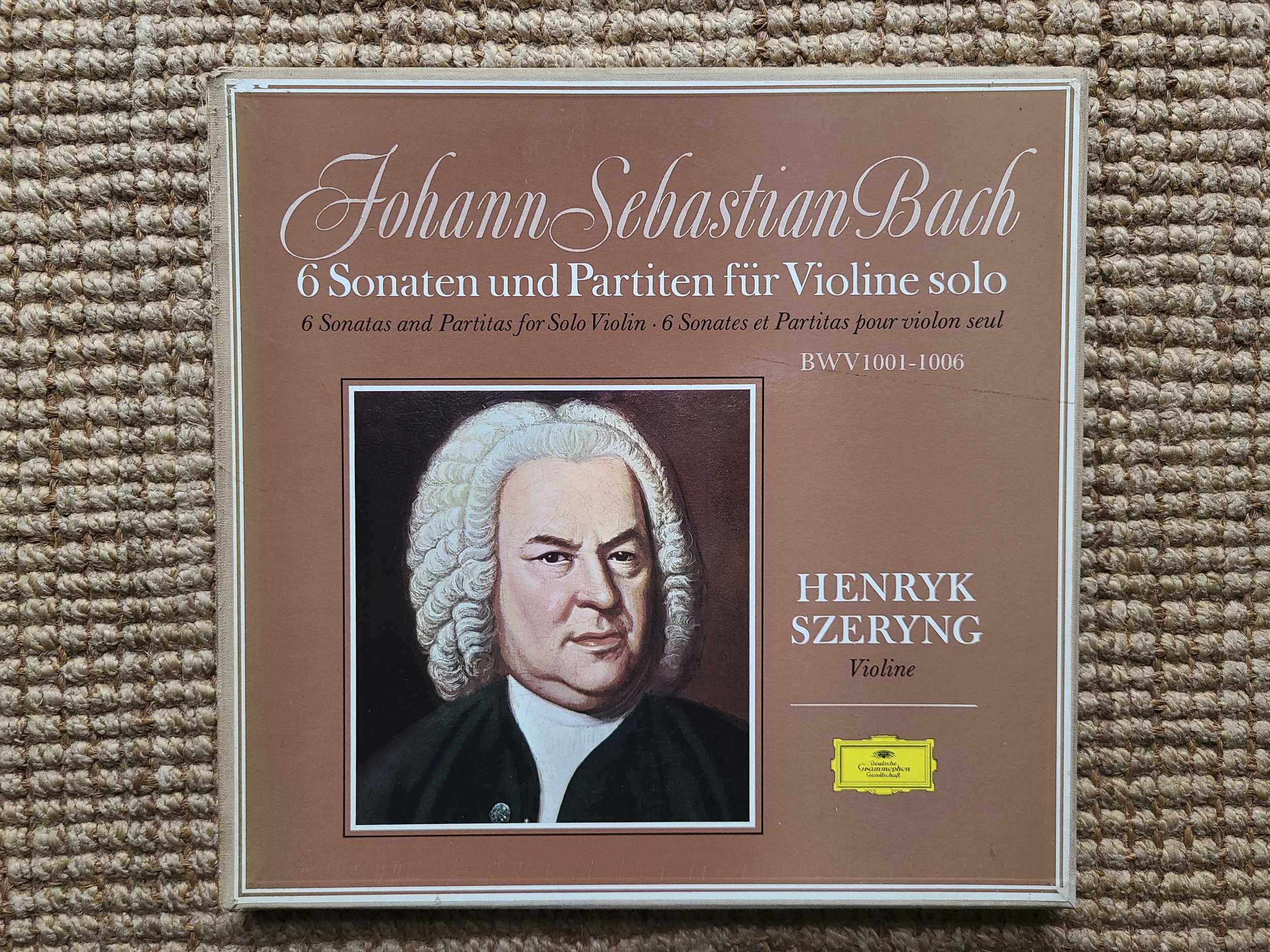 Bach - 6 Sonatas and Partitas for Violin Solo (3LP)