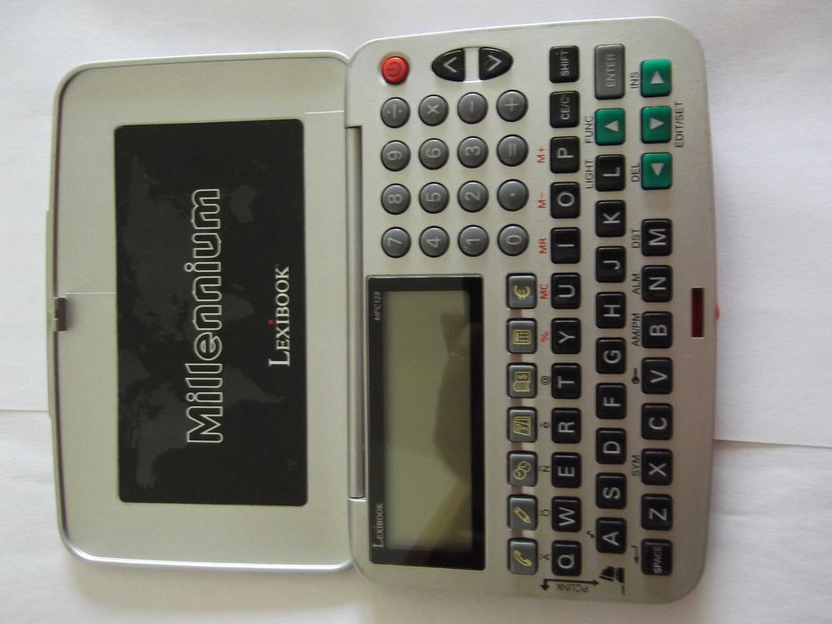 agenda eletronica e livros