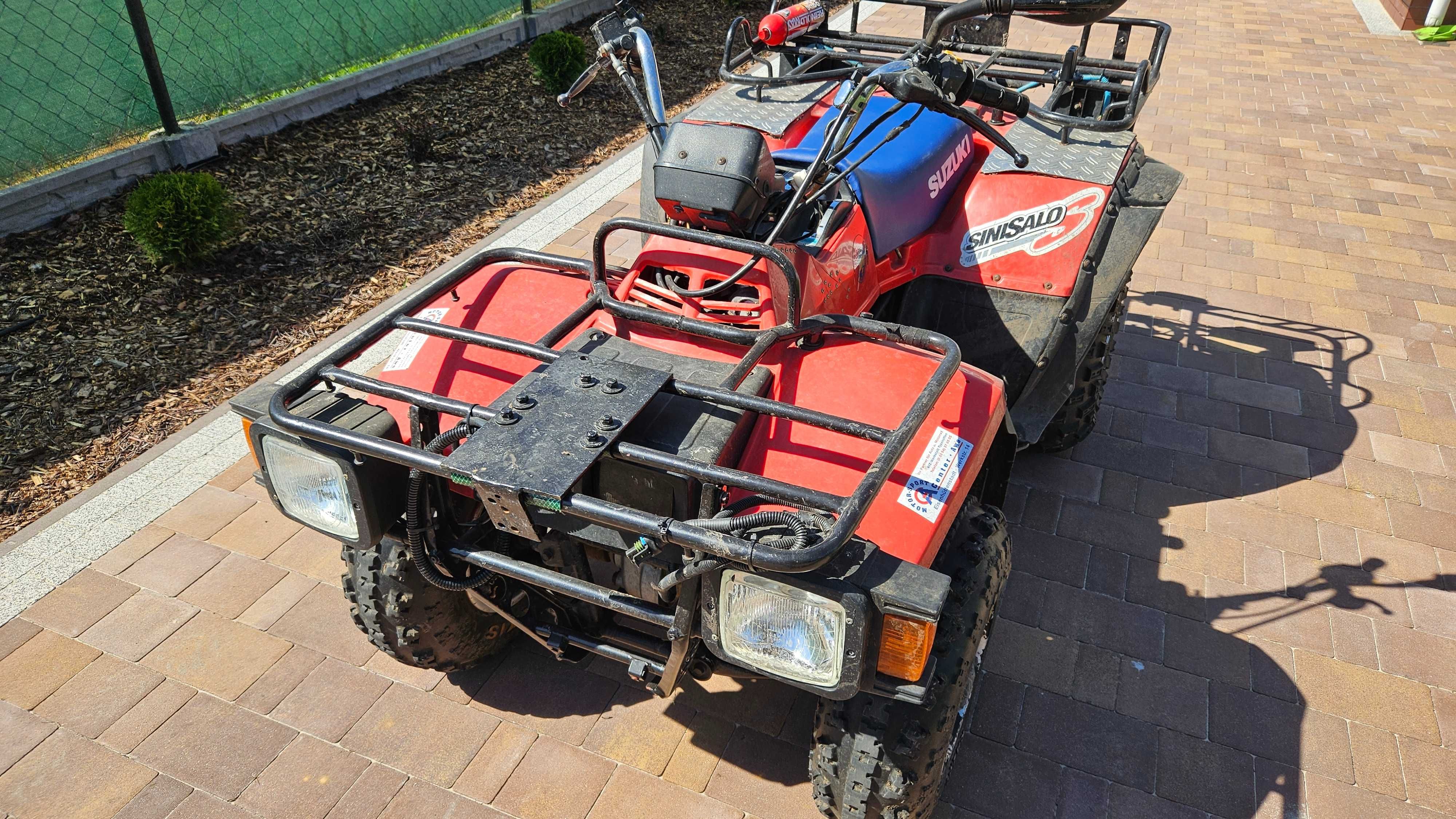 Suzuki Quadrunner 250, polaris, grizzly