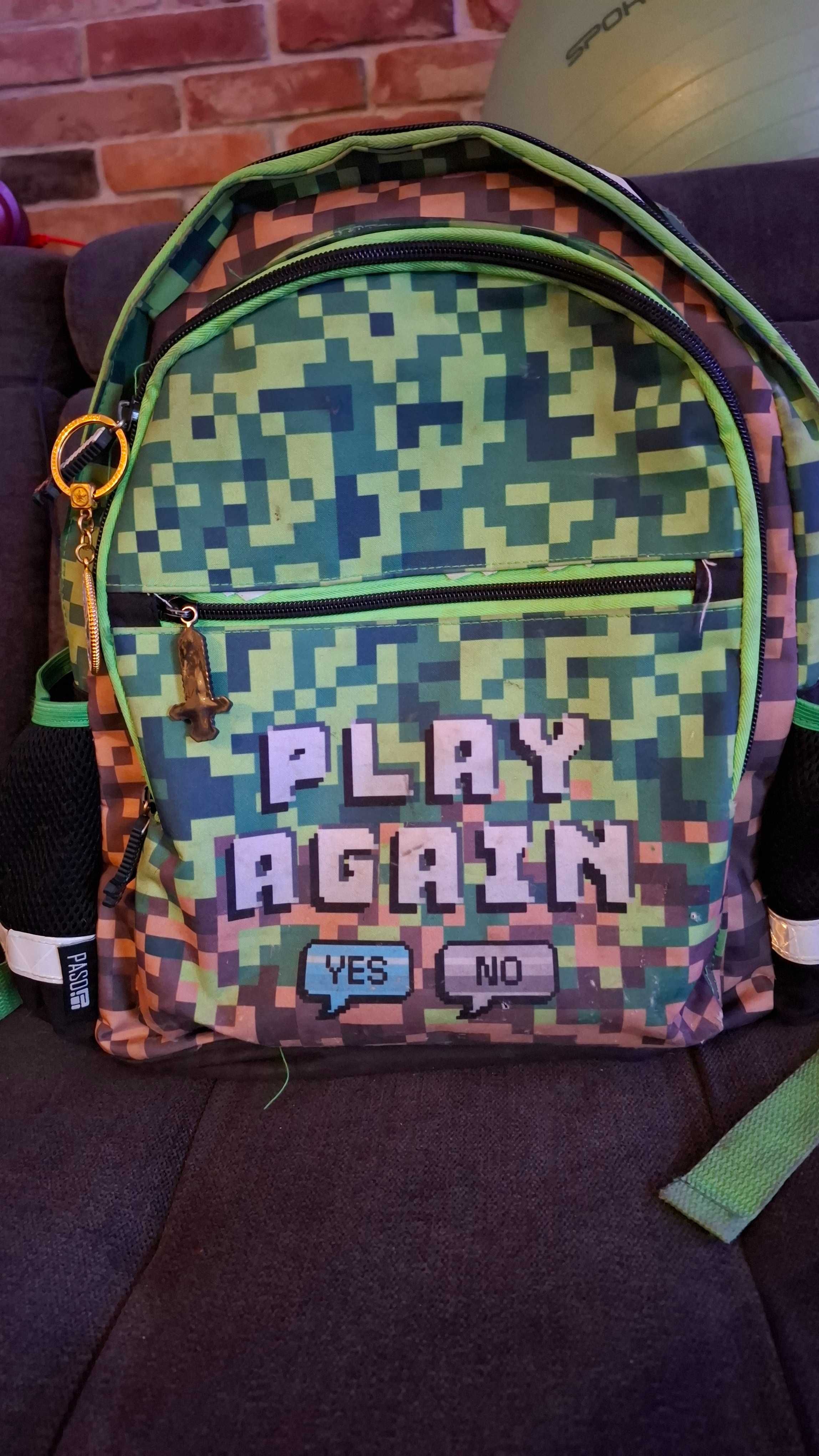 Plecak szkolny Minecraft