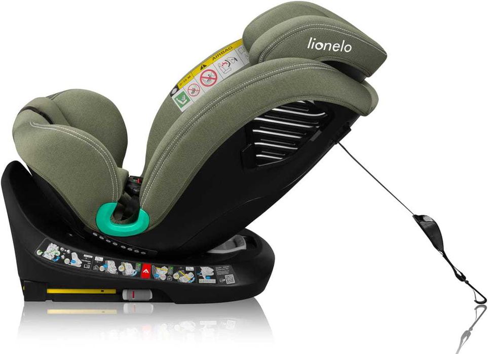 Fotelik Samochodowy Lionelo Bastiaan i-Size 0-36 kg Isofix + BAZA