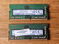 16GB RAM - 2x Samsung 8GB RAM DDR4 3200MHz SODIMM (do laptopów)