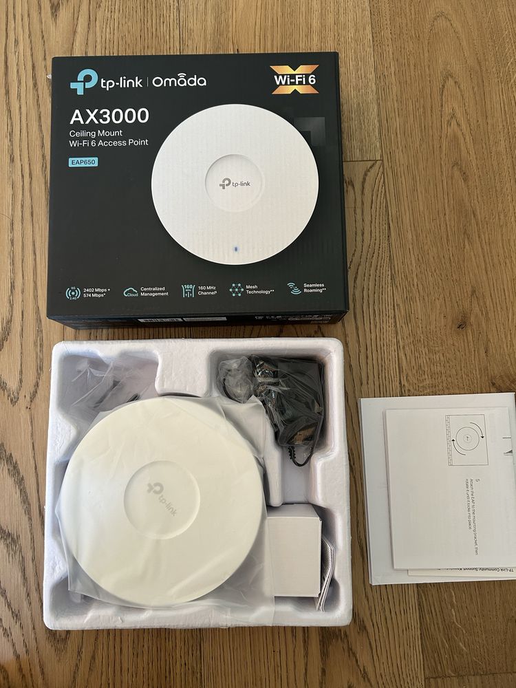 TP-LINK Punkt dostępowy EAP650 AX3000 Extended access point