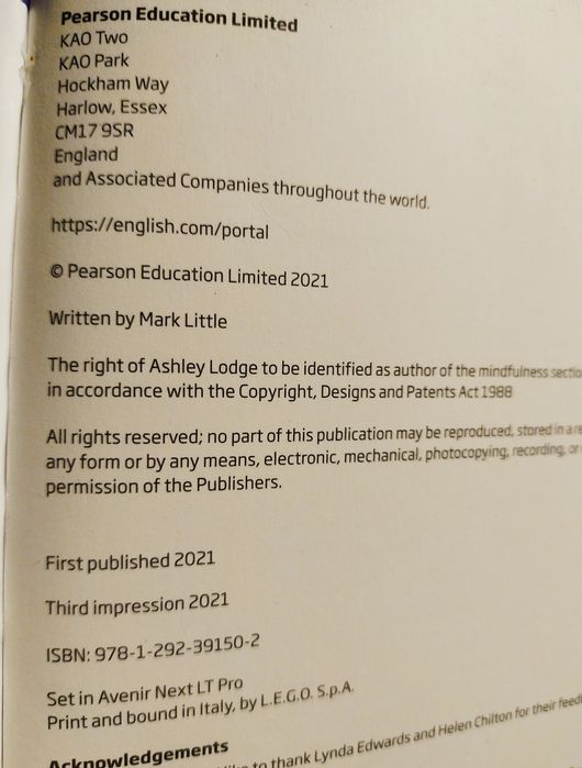 Podręcznik do nauki języka angielskiego liceum