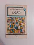 Roland Barthes, Lição