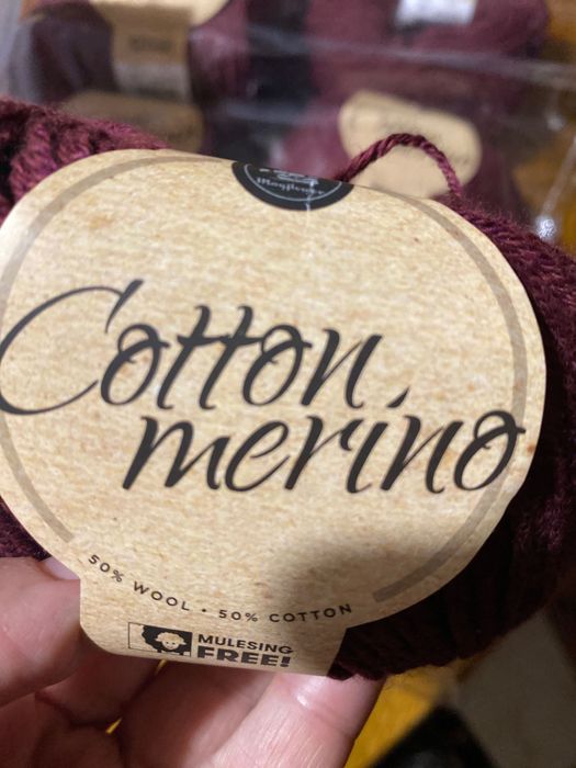 Mayflower włóczka Cotton merino