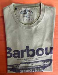 T-shirt verde da Barbour - Homem - Tamanho M