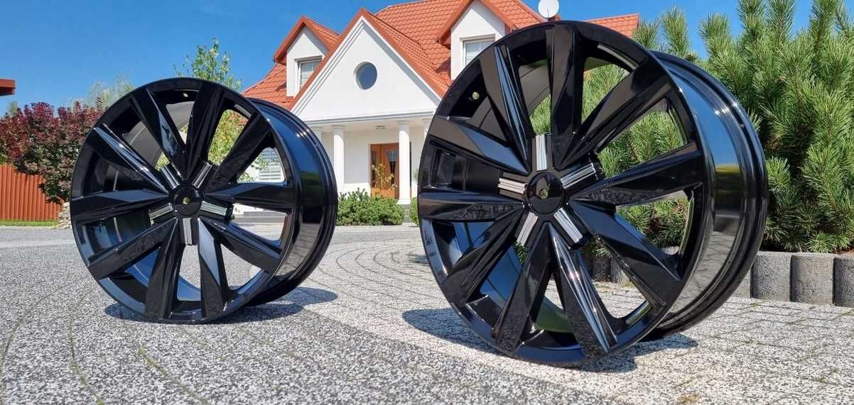 FELGI ER1351 do BUS VW T5 T6.1 AMAROK 18 Cali Czarne Wzmacniane Dostaw