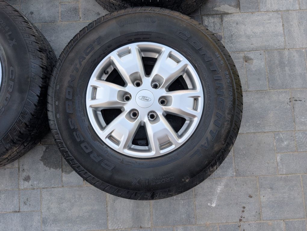 Felgi z oponami Ford Ranger OE 16 Continental ET55 F0066 RANGER III