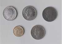 Шесть монет Испании 5 песет, 1978/80/82/83/84/97г. XF
