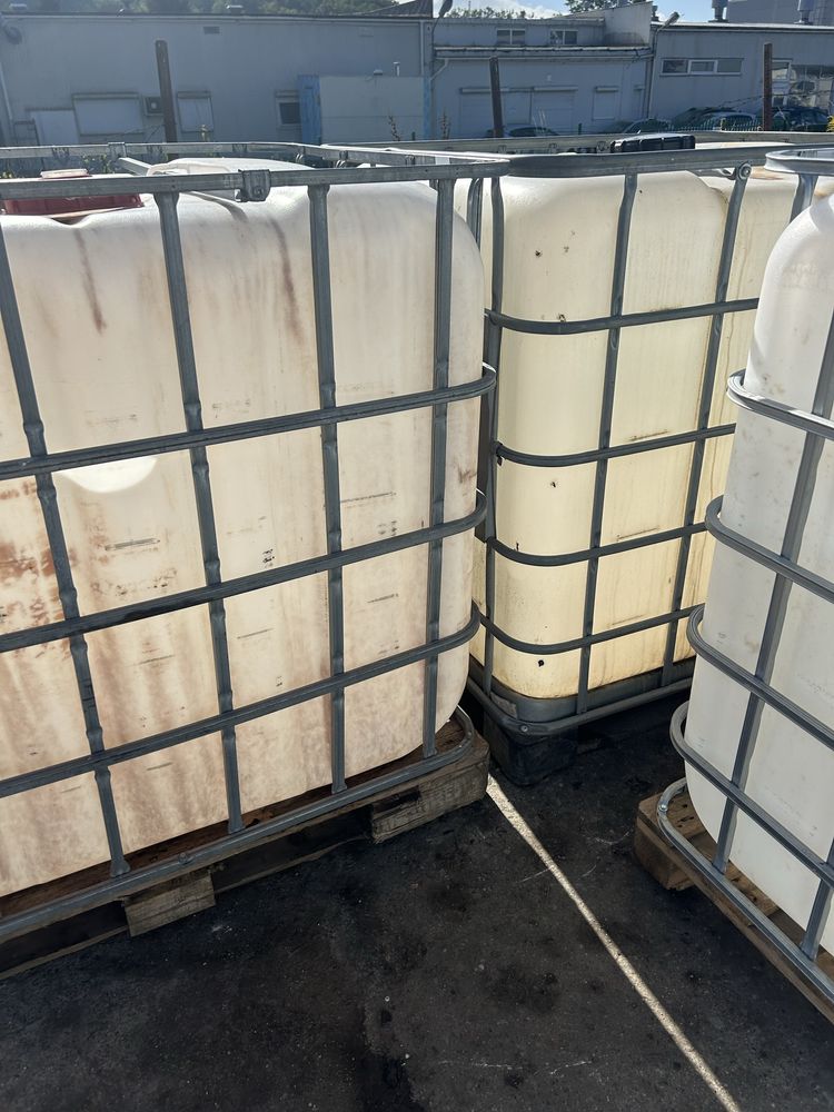 Zbiornik 1000l mauzer brudny do szamba itp