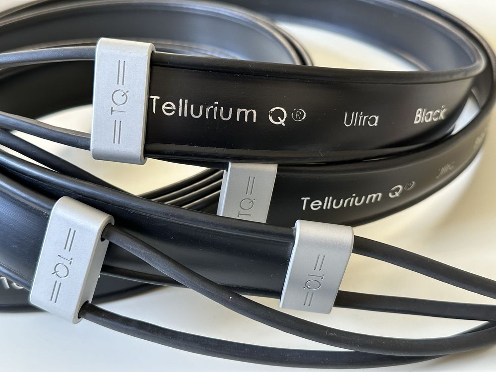 Kable głośnikowe Tellurium Q Ultra Black 2x3m