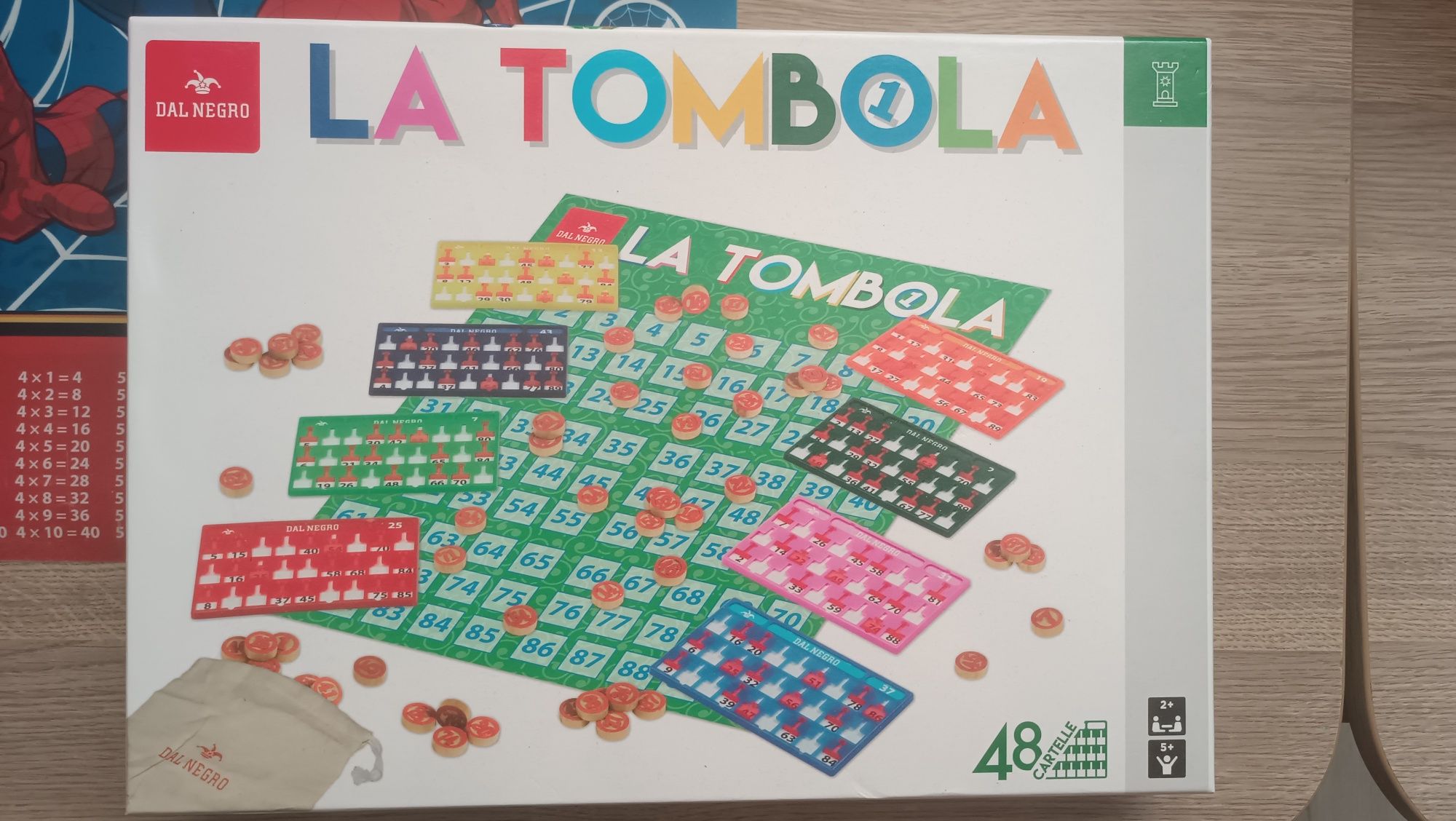 Настольная игра La tombola. Аналог Лото, Бинго.