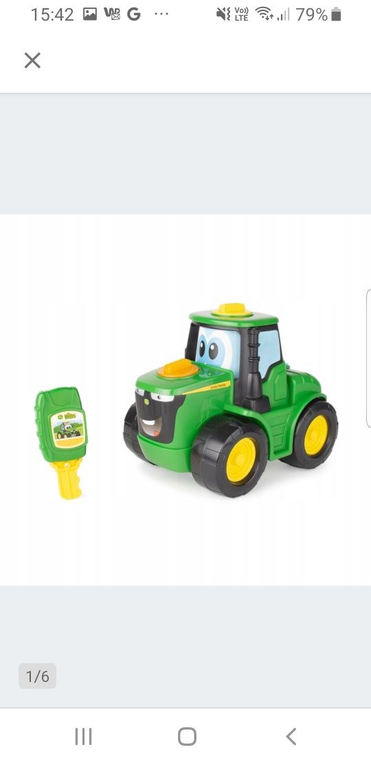 Nowy traktor interaktywny John Deere
