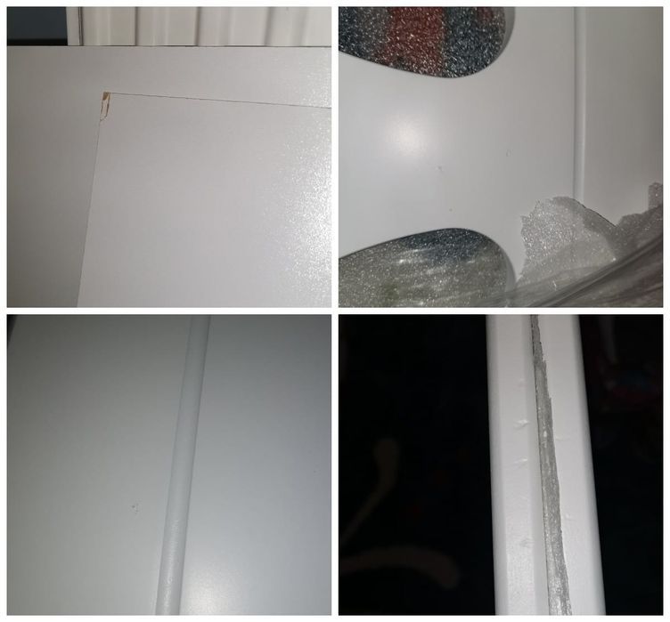 Łóżeczko dziecięce 180x80 JULIA białe OUTLET